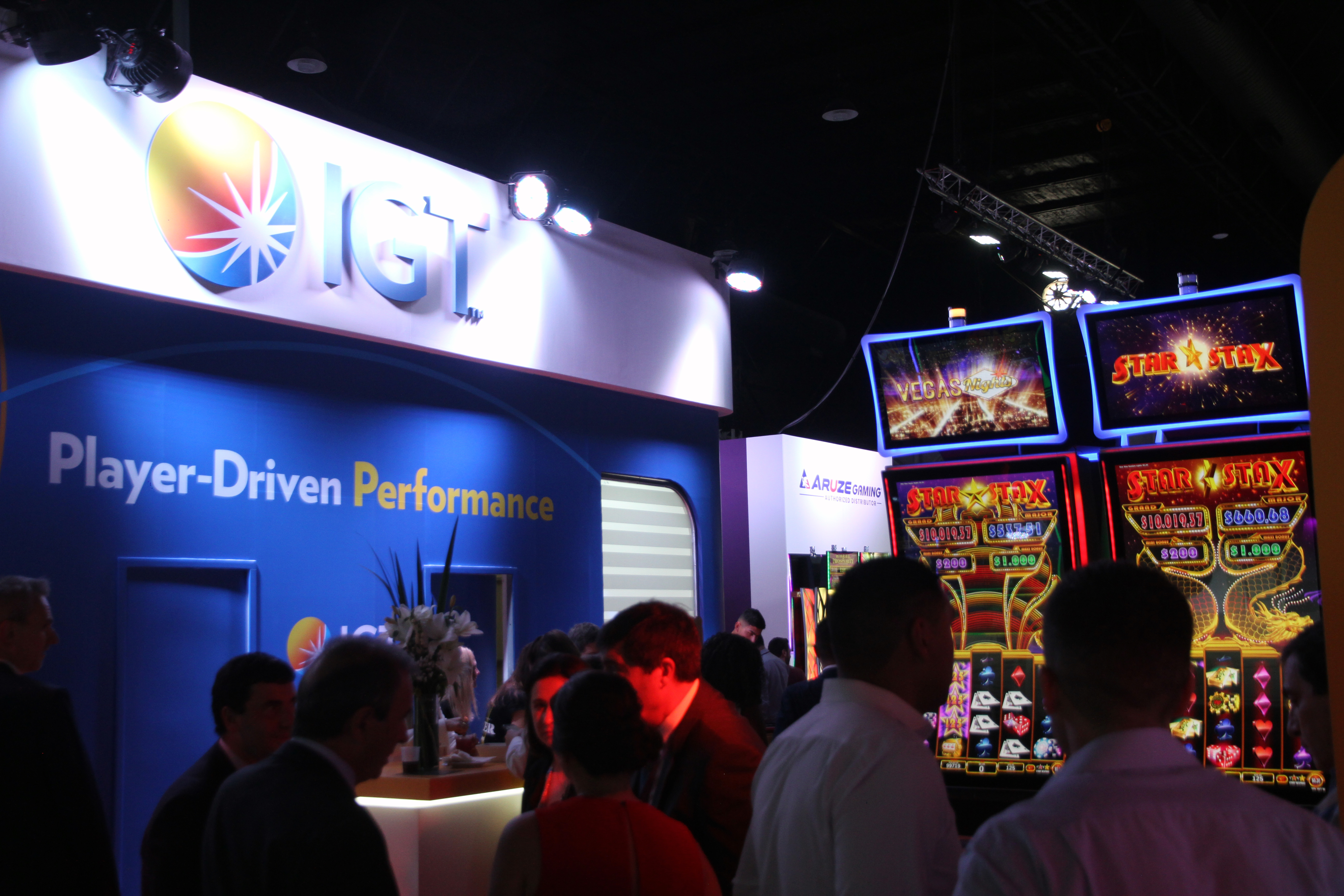 IGT's booth
