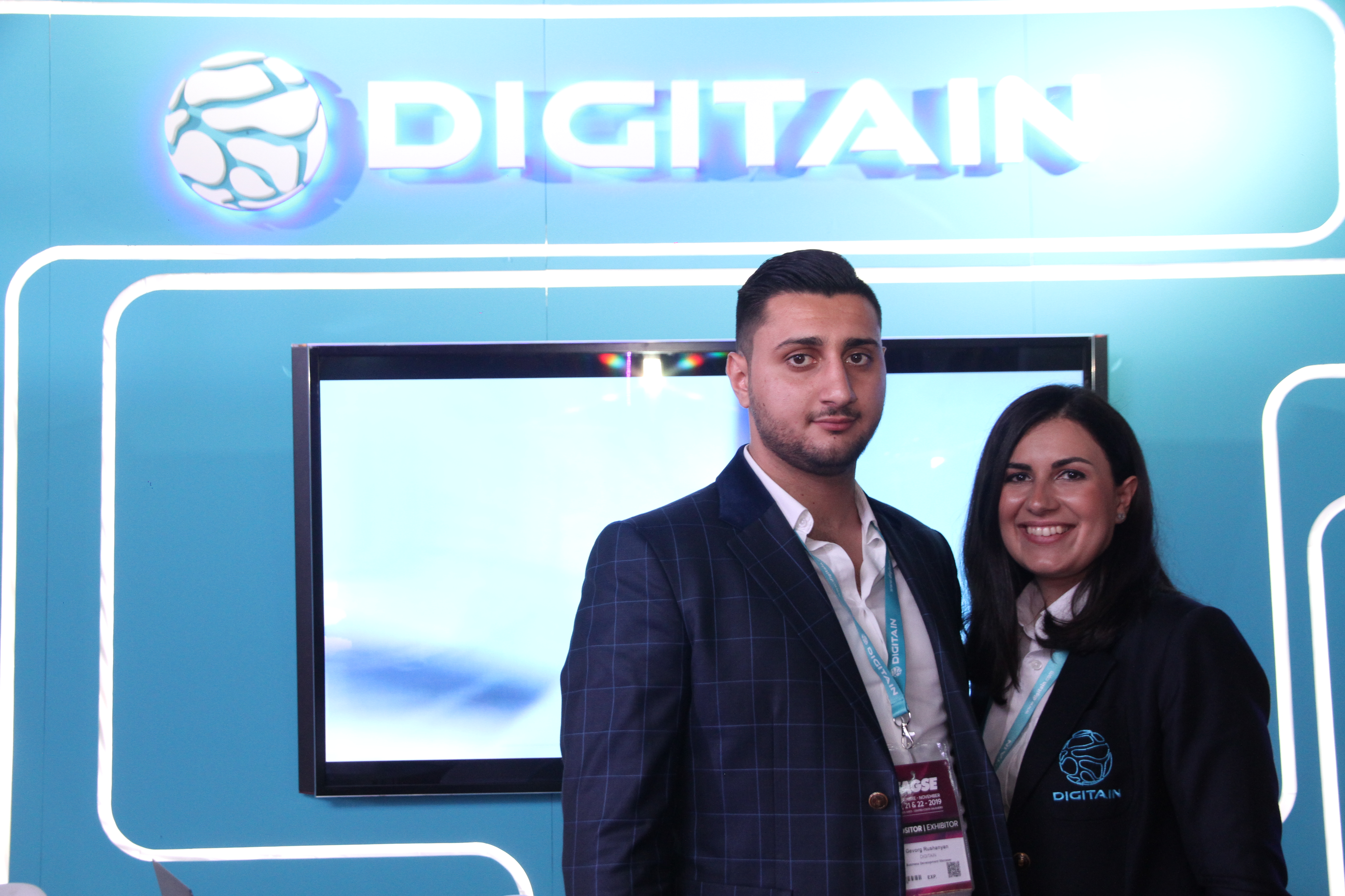 Digitain's booth